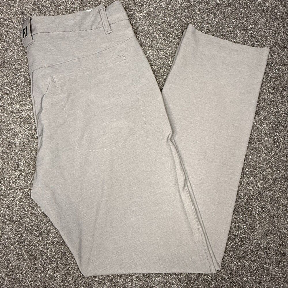 Footjoy Men’s Pro Tour Golf Trousers Pants Gray 32x30 FJ